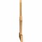 Ekena Millwork Richland Rough Sawn Timber Gable Bracket, Western Red Cedar, 84"W x 45"H x 2"D x 6"F, 13/12 Pitch GBW084X45X0206RIC00RWR - alternate 2